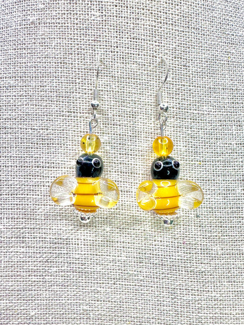 Adorable Honey Bee Earrings