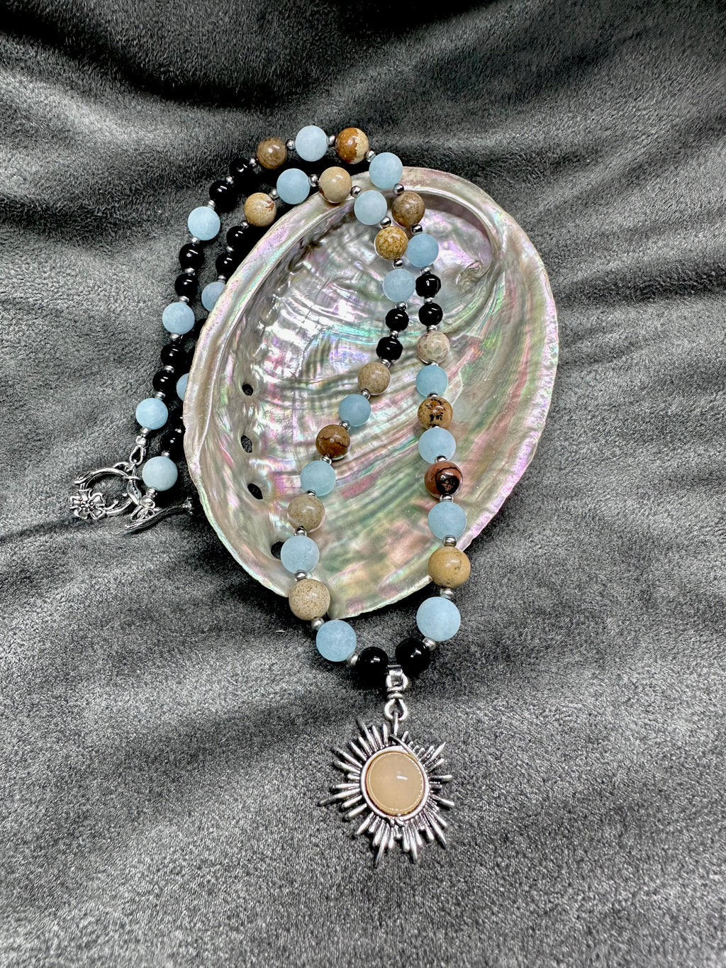 Sun, Sand and Sea Necklace